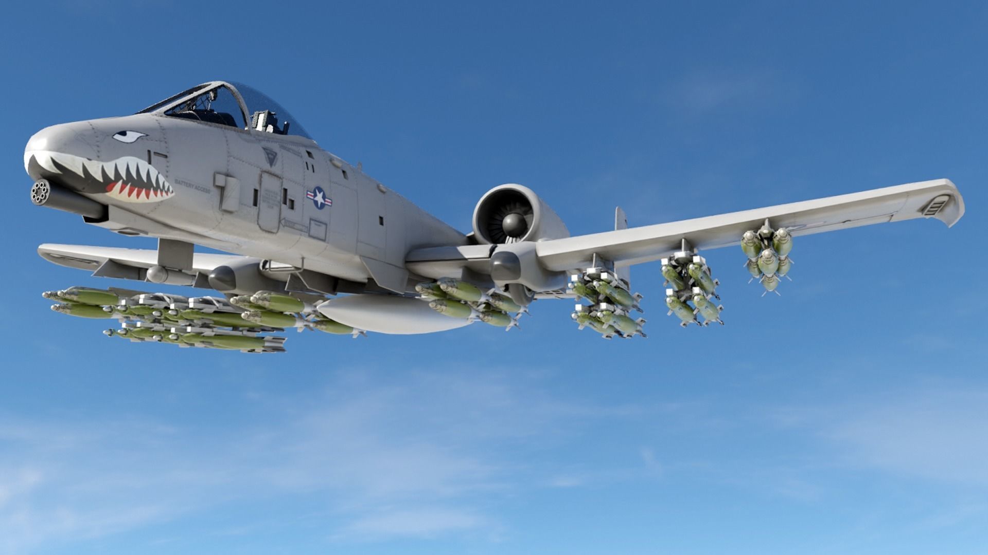 Military Planes 3D Model Collection_6
