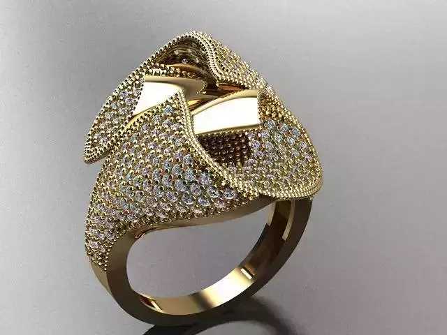 Fancy Ring 3D print model