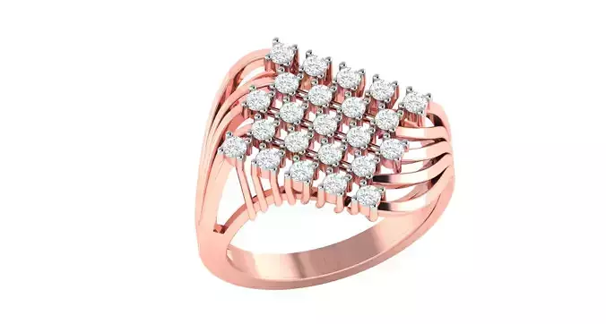 Women ring 3dm stl render detail 3D print model