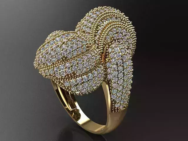 Fancy Ring 3D print model