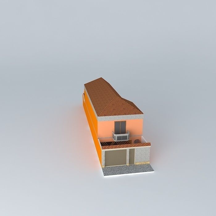 House design Free 3D model_2