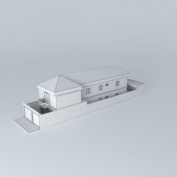 House design Free 3D model_4