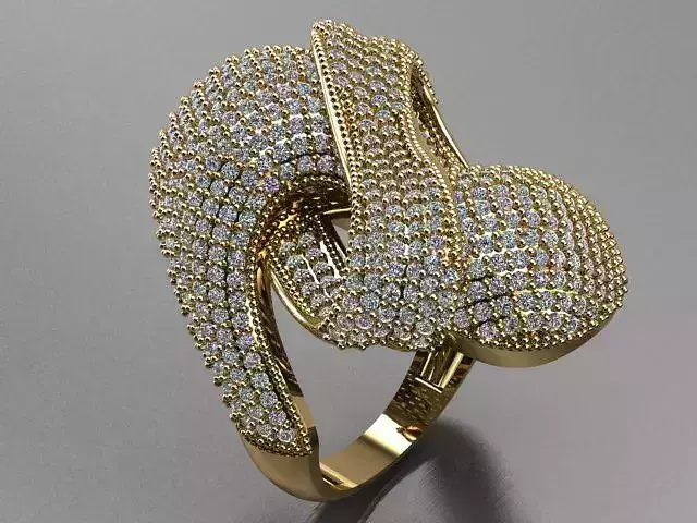 Fancy Ring 3D print model