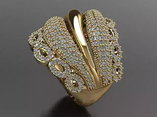 Fancy Ring 3D print model