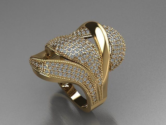 Fancy Ring 3D print model