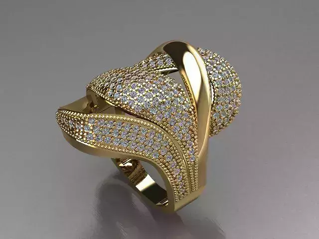Fancy Ring 3D print model