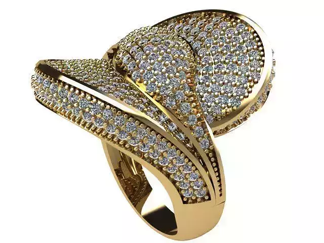 Fancy Ring 3D print model