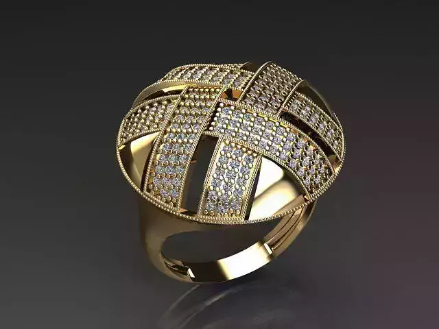Fancy Ring 3D print model