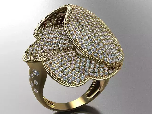 Fancy Ring 3D print model