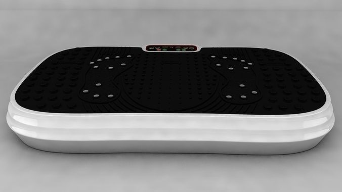 vibration fitness machine 3D model