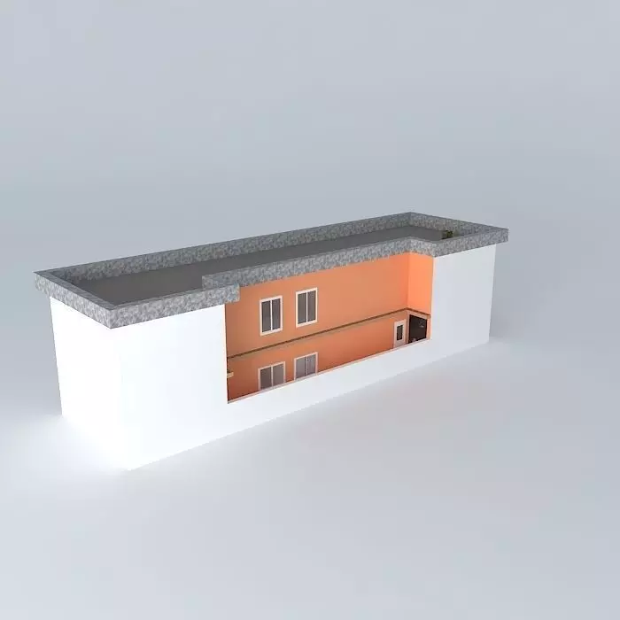 Luxury Townhouse in Brazil Free 3D model