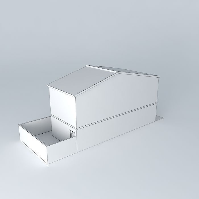 Sobrado middle class Free 3D model_3