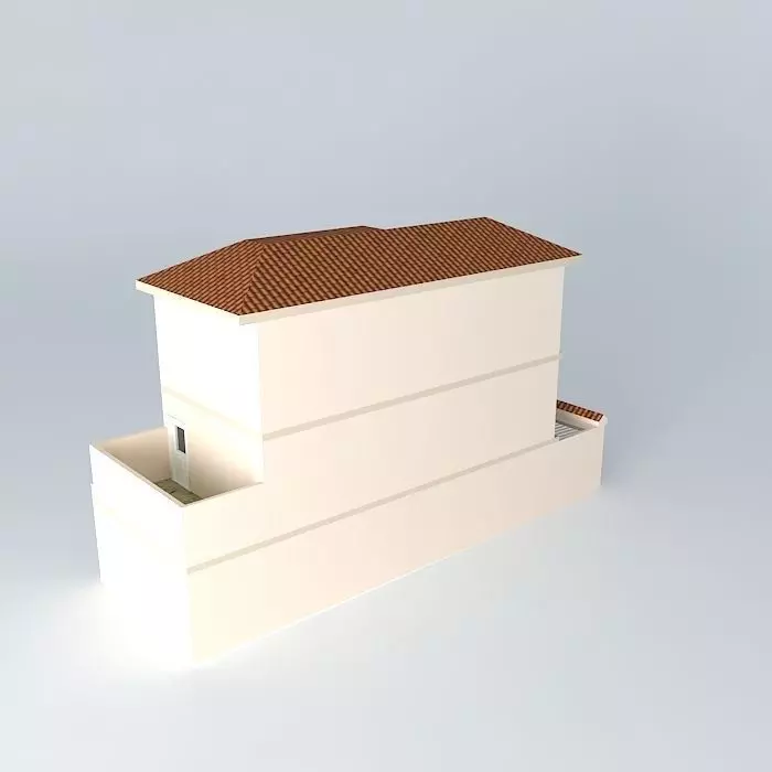 Townhouse luxury and elegant Free 3D model