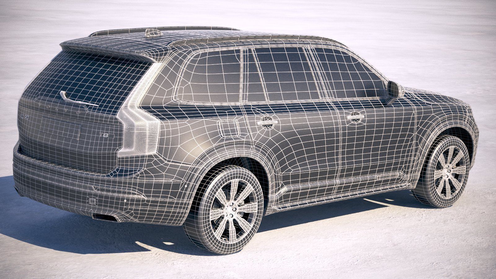 Volvo XC90 2020 3D model_27