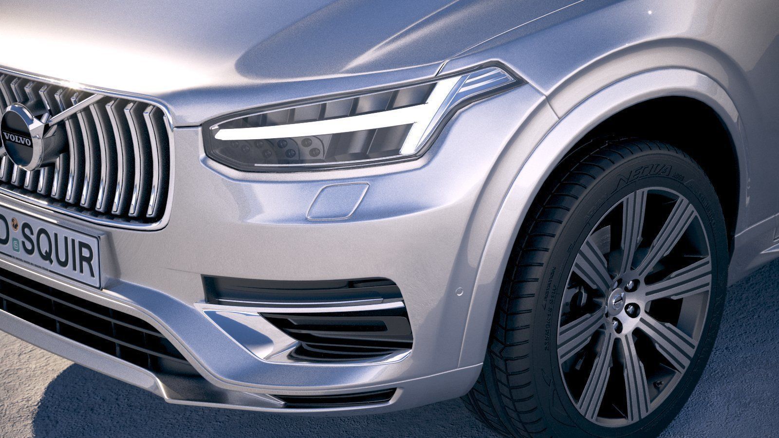 Volvo XC90 2020 3D model_2