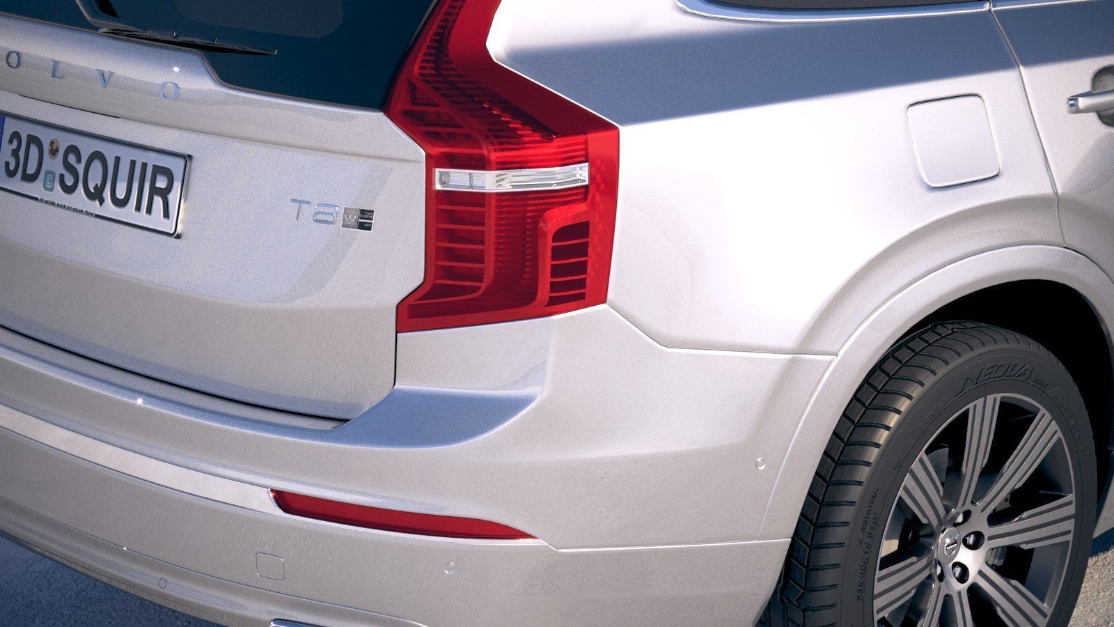 Volvo XC90 2020 3D model_3