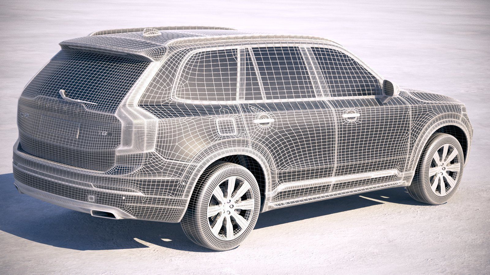 Volvo XC90 2020 3D model_25