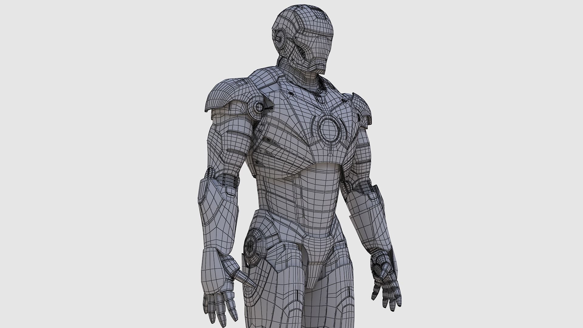 Iron Man Mark 2 3D model_5