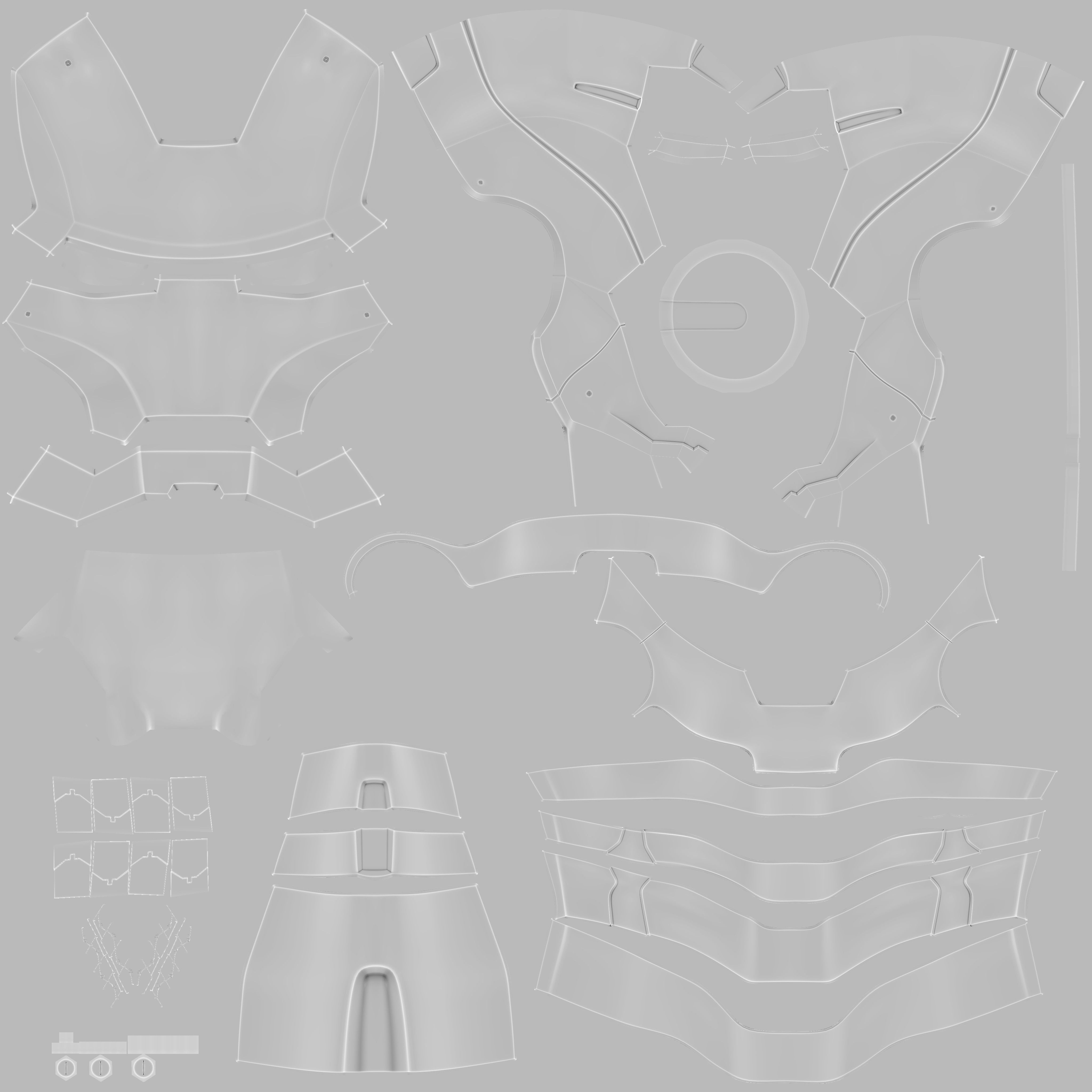 Iron Man Mark 2 3D model_21