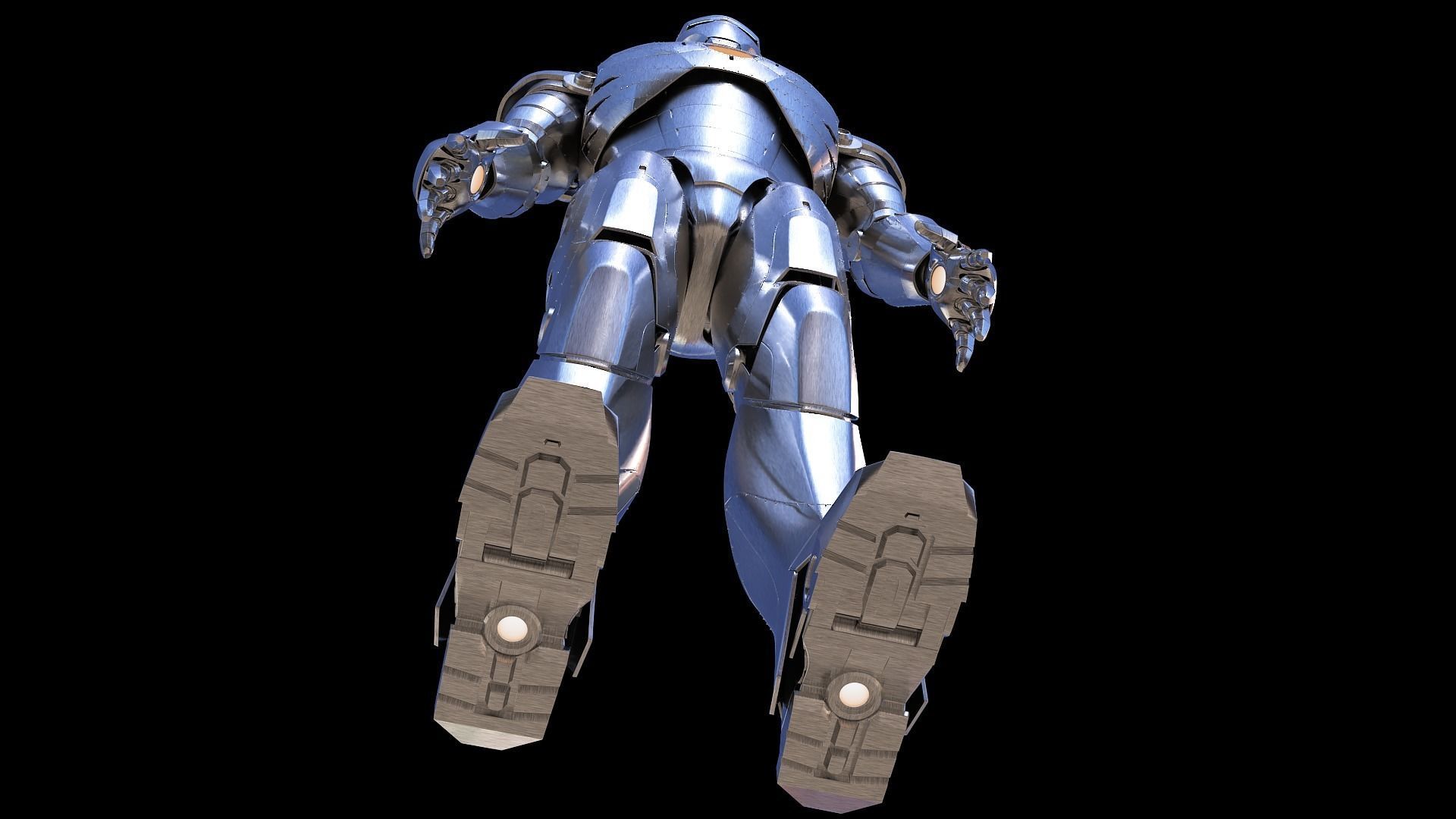 Iron Man Mark 2 3D model_4