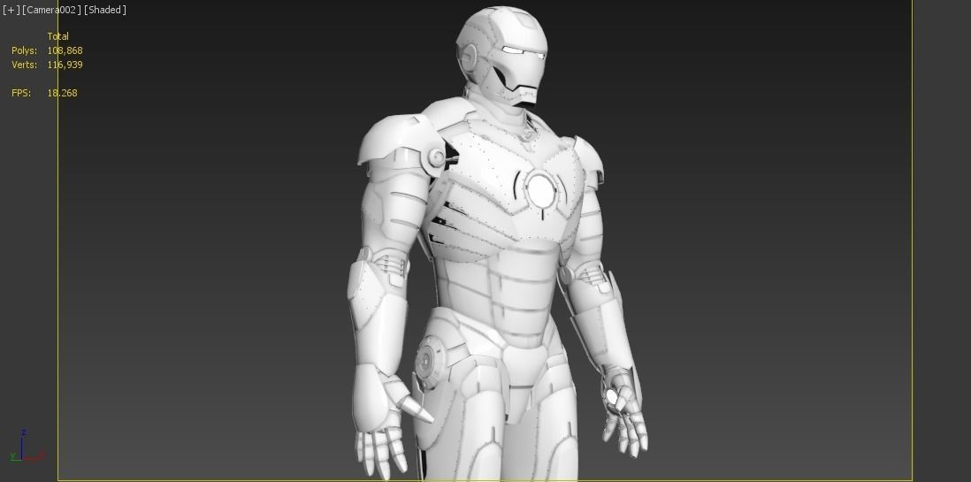 Iron Man Mark 2 3D model_10