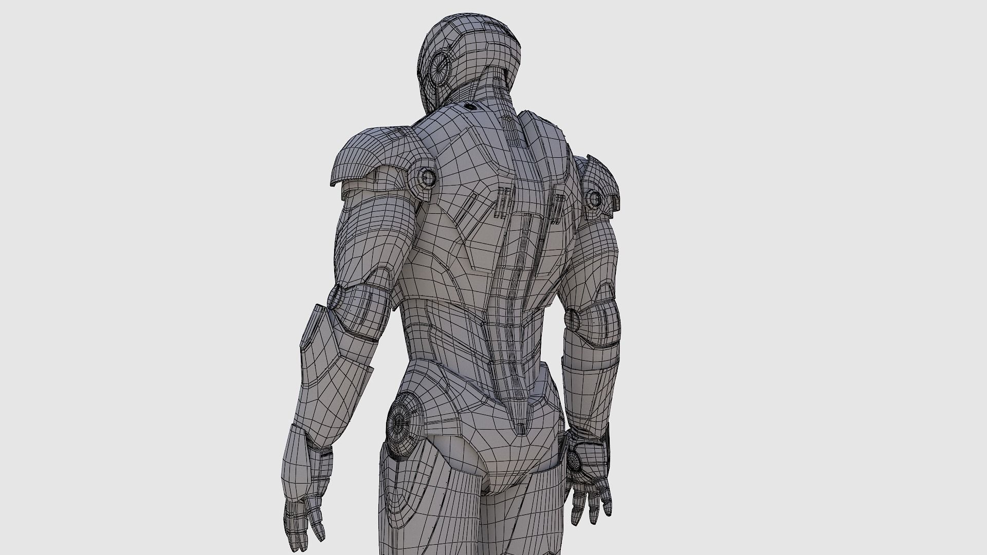 Iron Man Mark 2 3D model_6