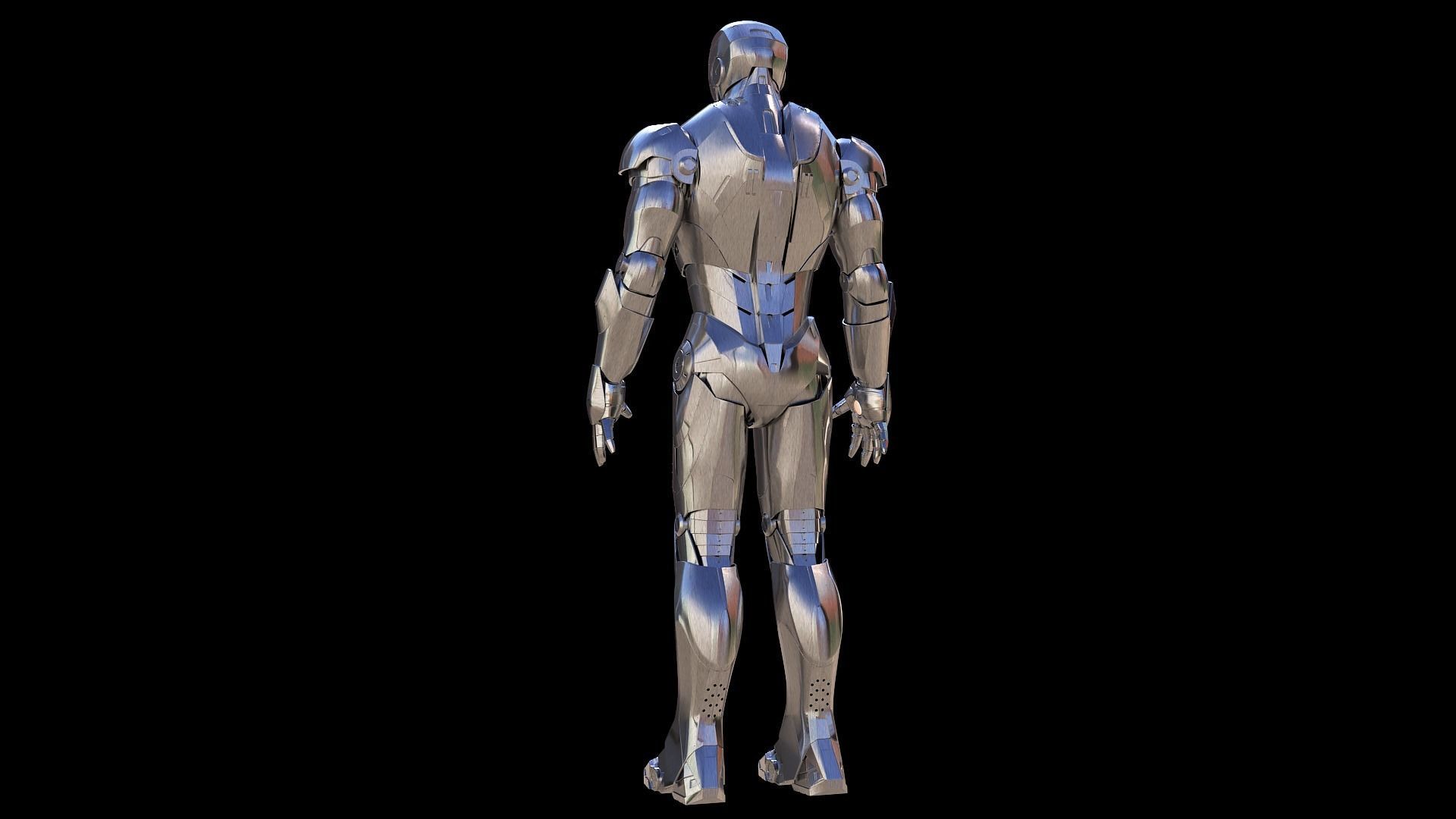 Iron Man Mark 2 3D model_3