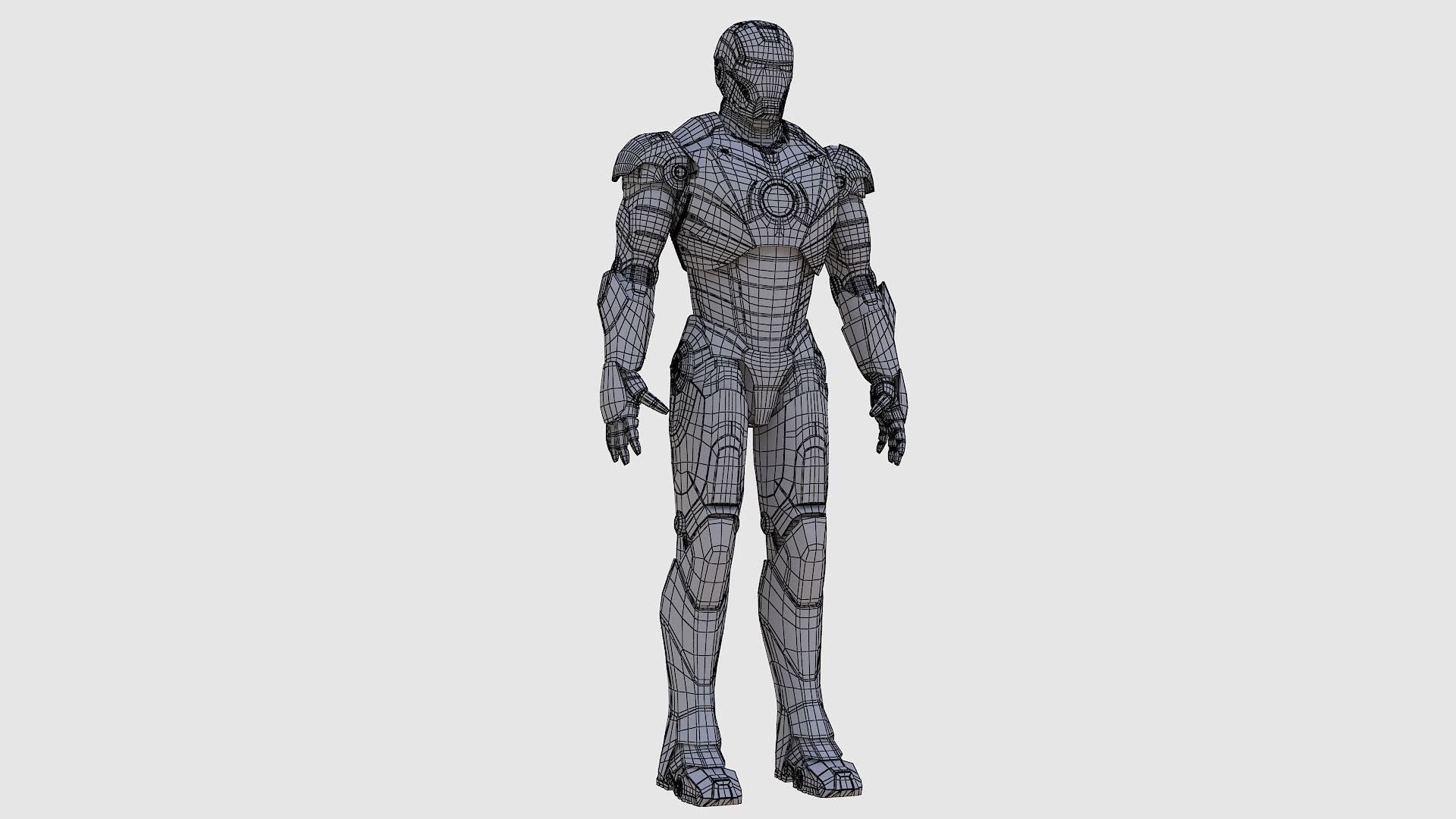 Iron Man Mark 2 3D model_7