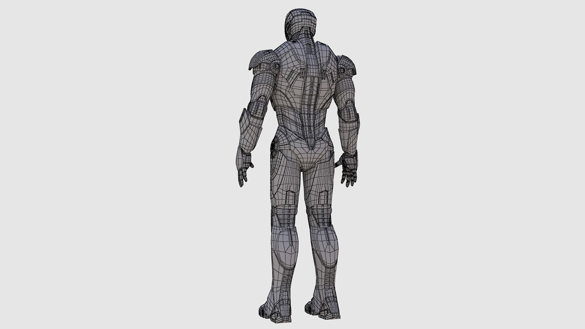 Iron Man Mark 2 3D model_8