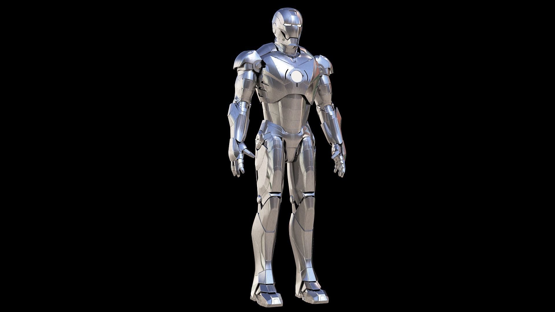 Iron Man Mark 2 3D model_2