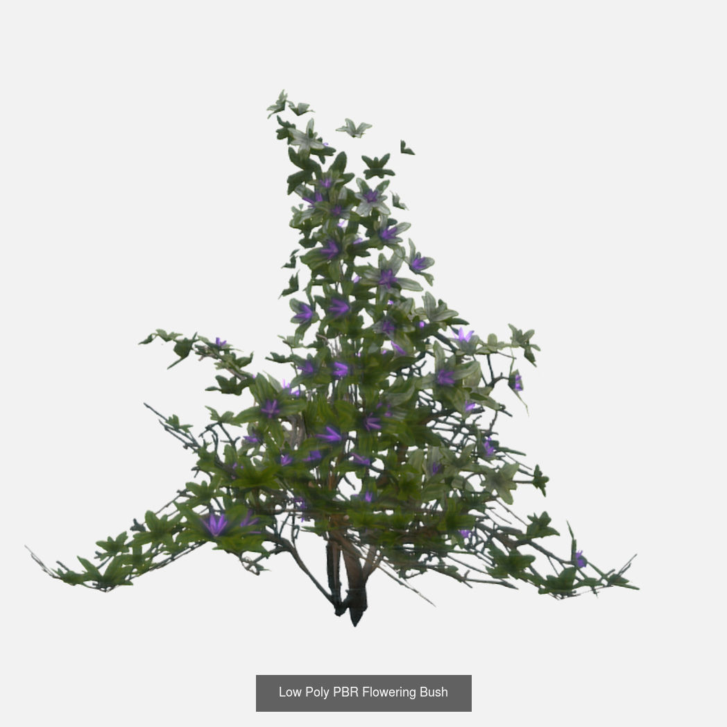 Plants - Foliage and Flora Pack 3D Model Collection_13