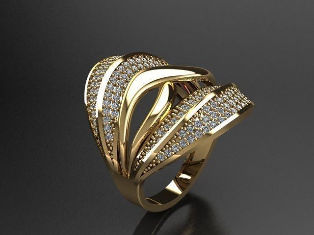Fancy Ring 3D print model