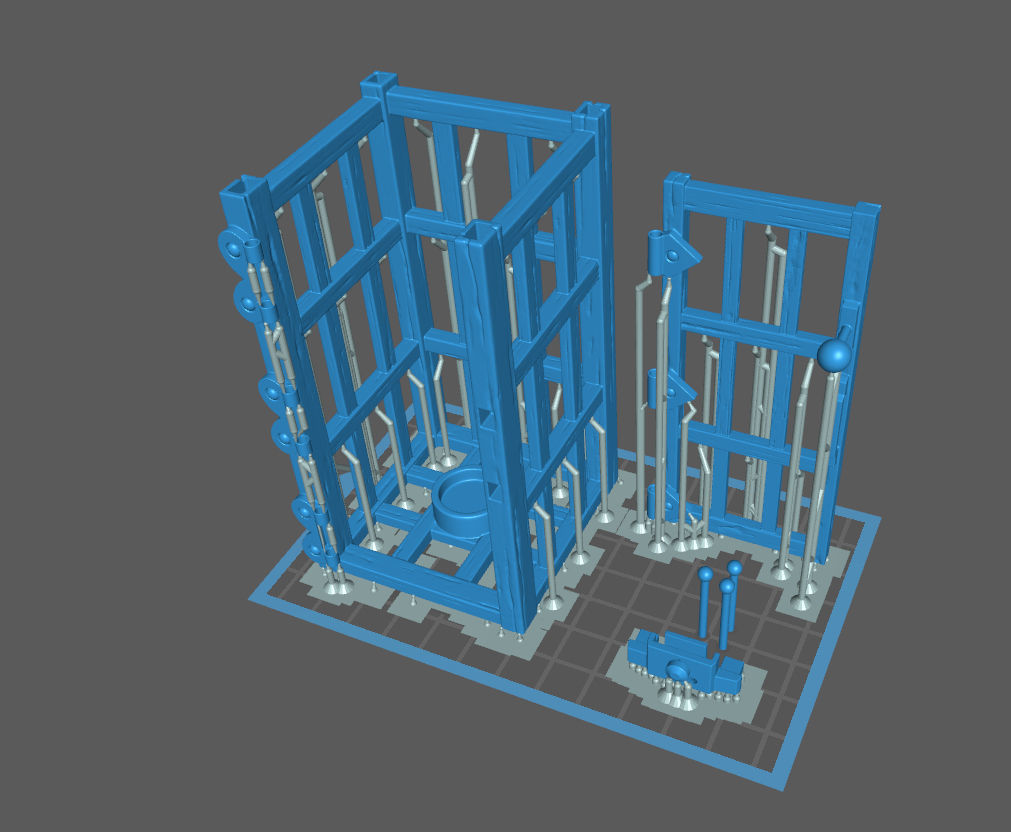 Wooden lamp 3d print 3D print model_2