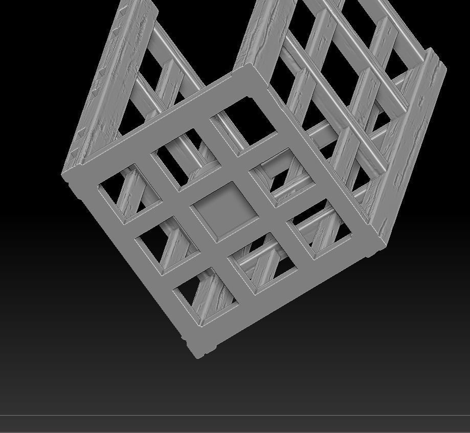 Wooden lamp 3d print 3D print model_10