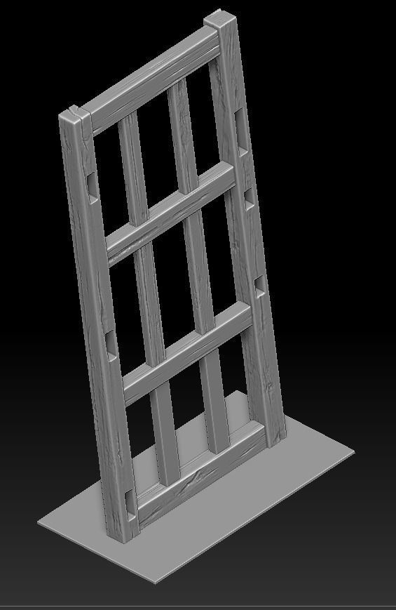 Wooden lamp 3d print 3D print model_14