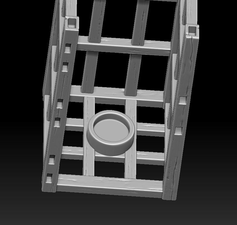 Wooden lamp 3d print 3D print model_9