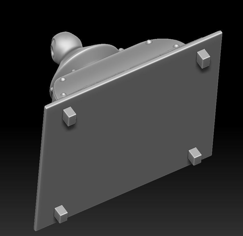 Wooden lamp 3d print 3D print model_24