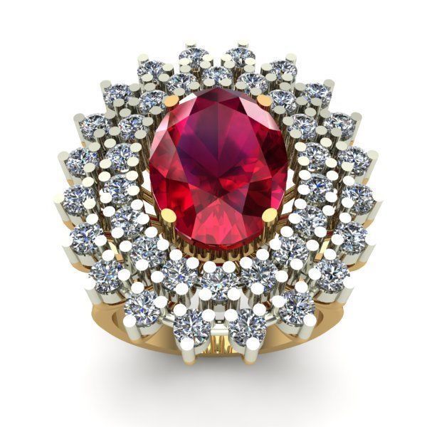 WOMAN RING 3D print model_1