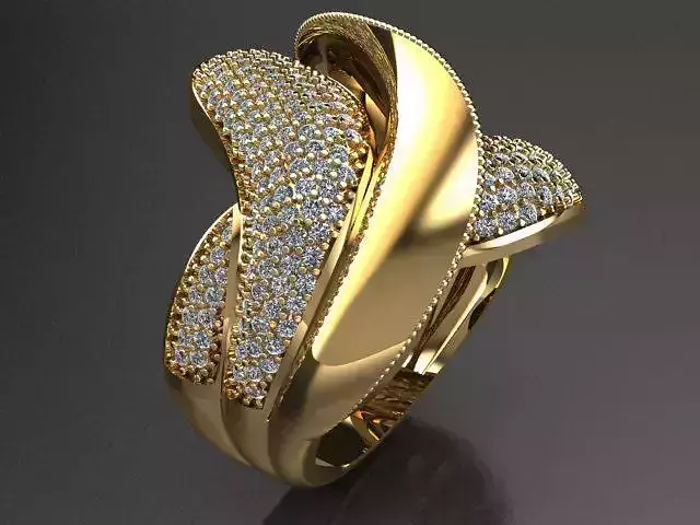 Fancy Ring 3D print model