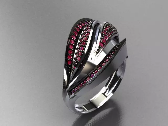Fancy Ring 3D print model