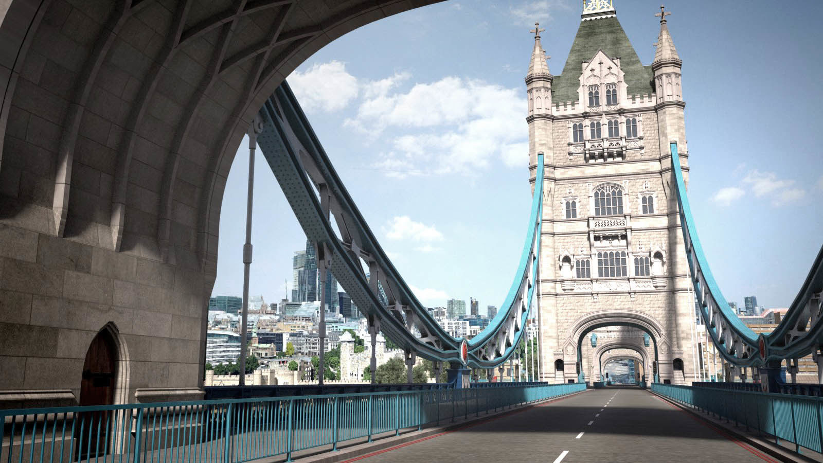London Tower Bridge 3D model_19