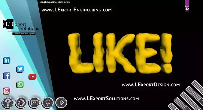 Motion Graphics Clay Text Animation Cinema 4D Like 3D model