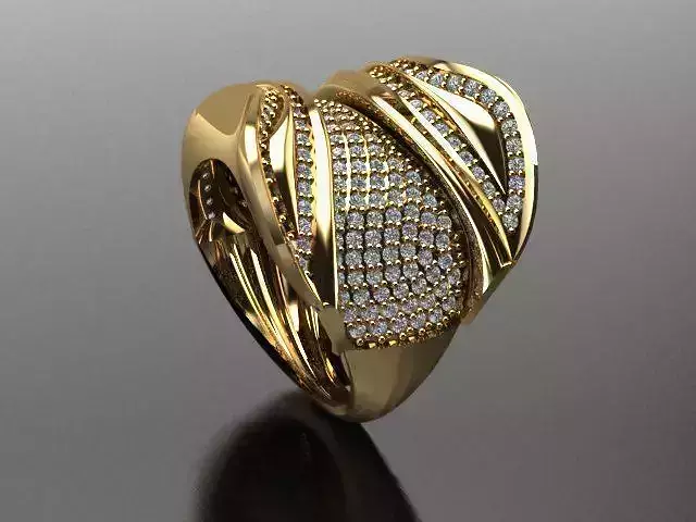 Fancy Ring 3D print model
