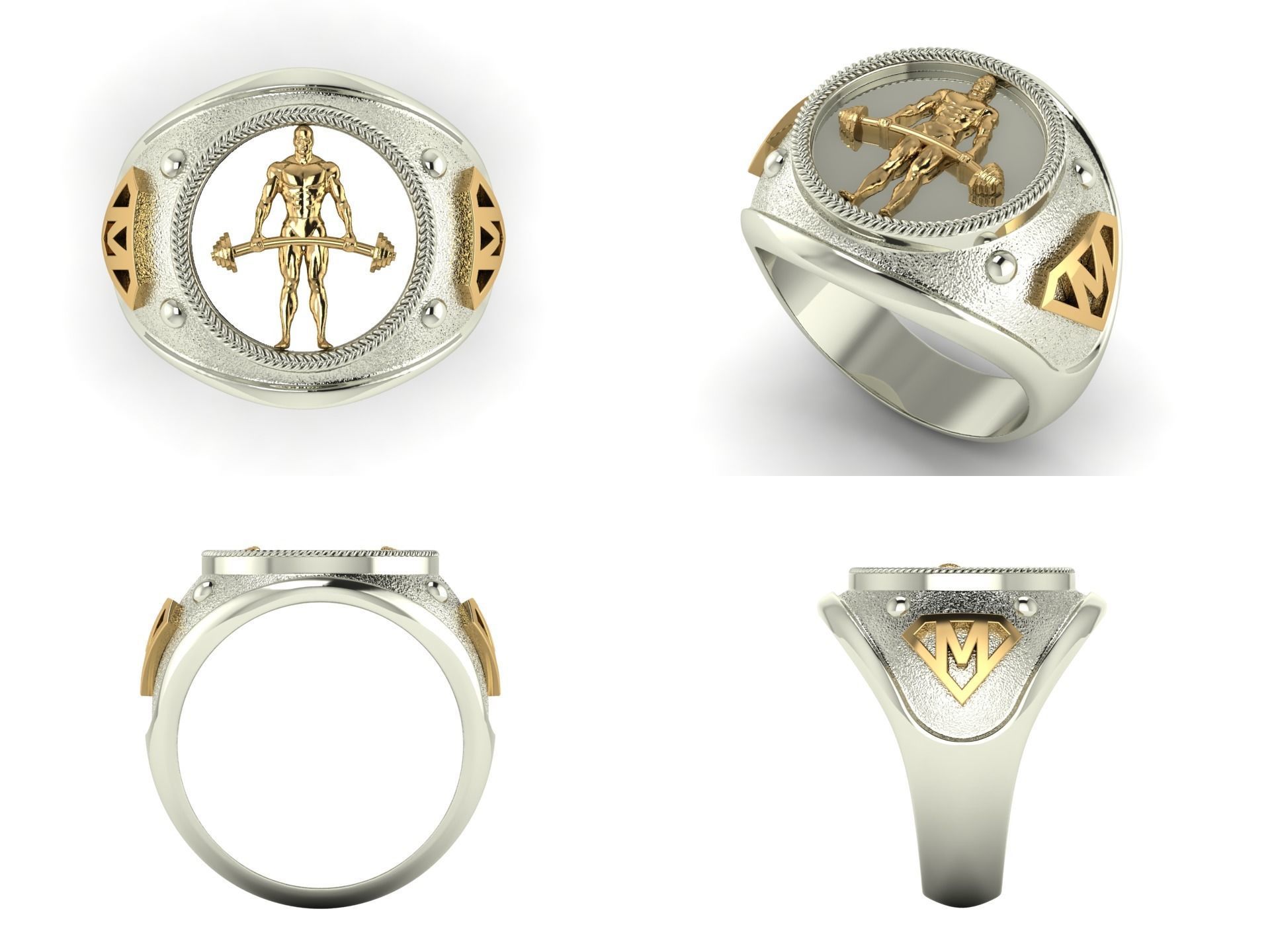 Ring od 67 3D print model_3