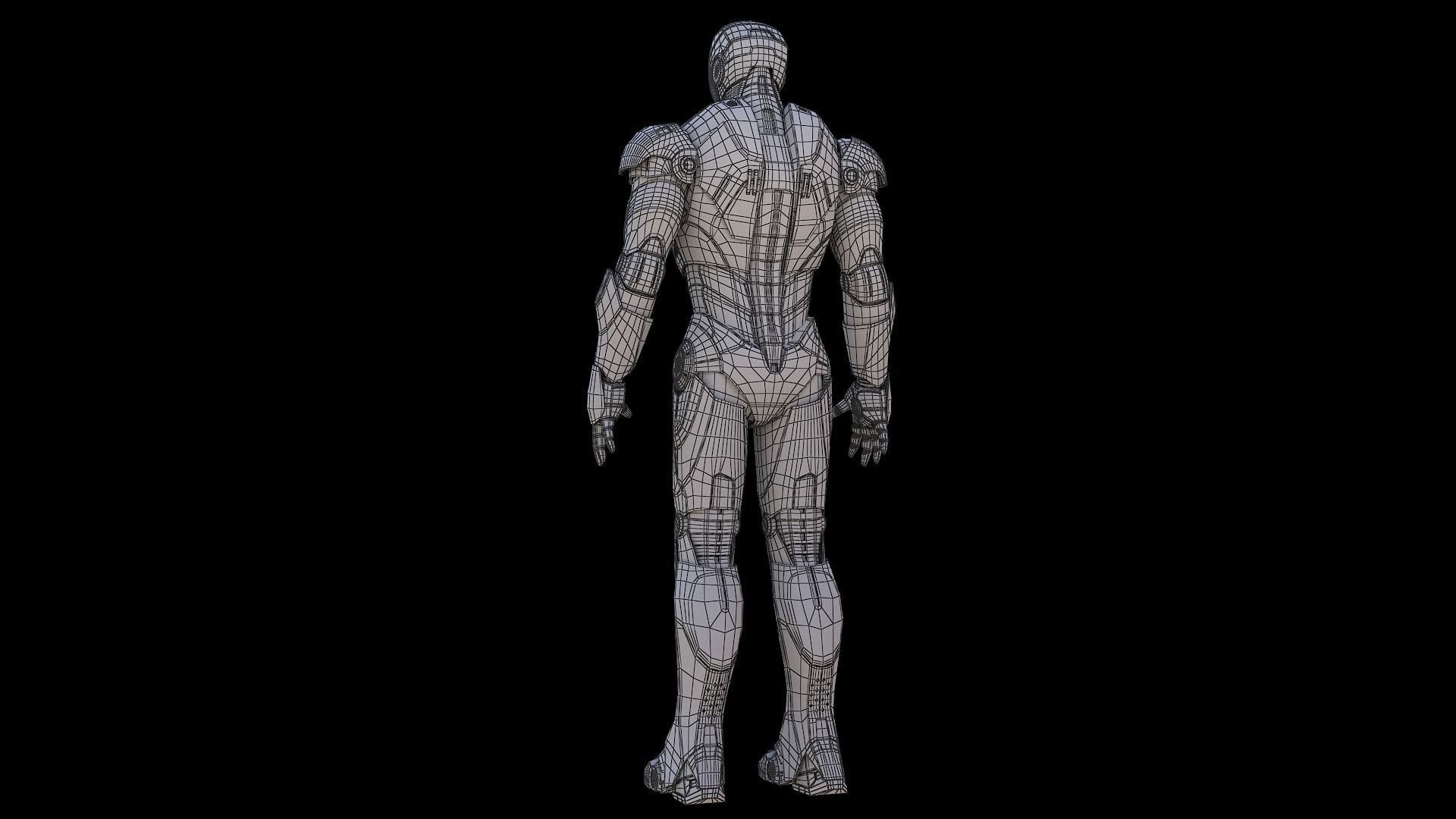 Iron Man Mark 3 3D model_8