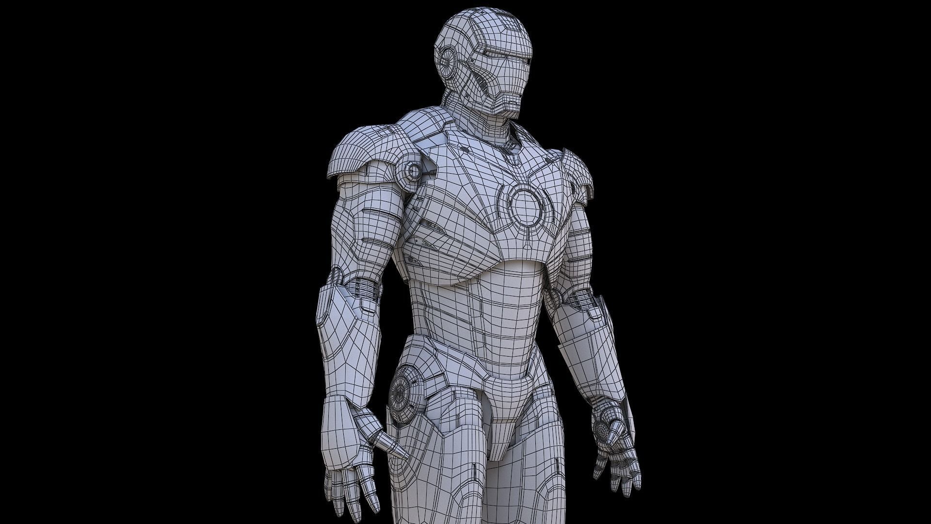 Iron Man Mark 3 3D model_5