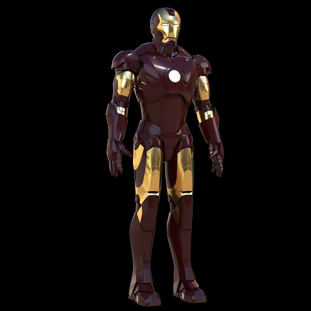 Iron Man Mark 3 3D model_10