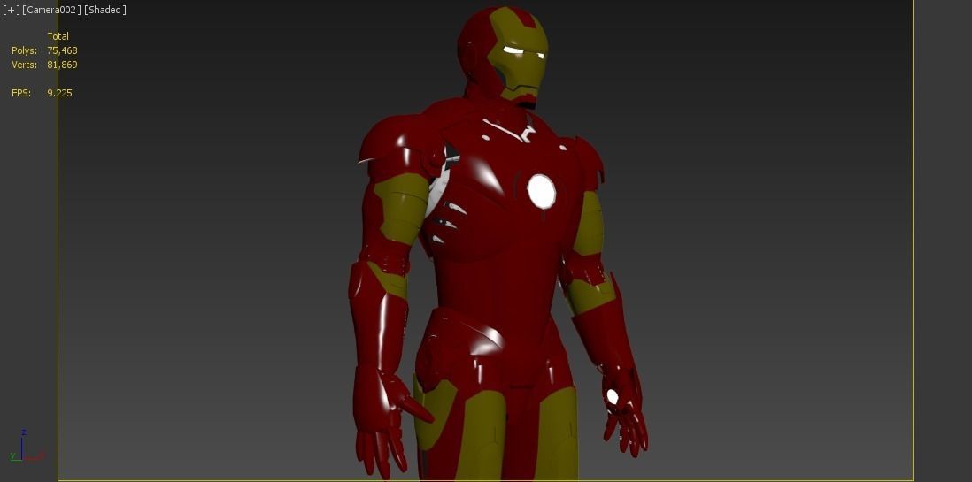 Iron Man Mark 3 3D model_11