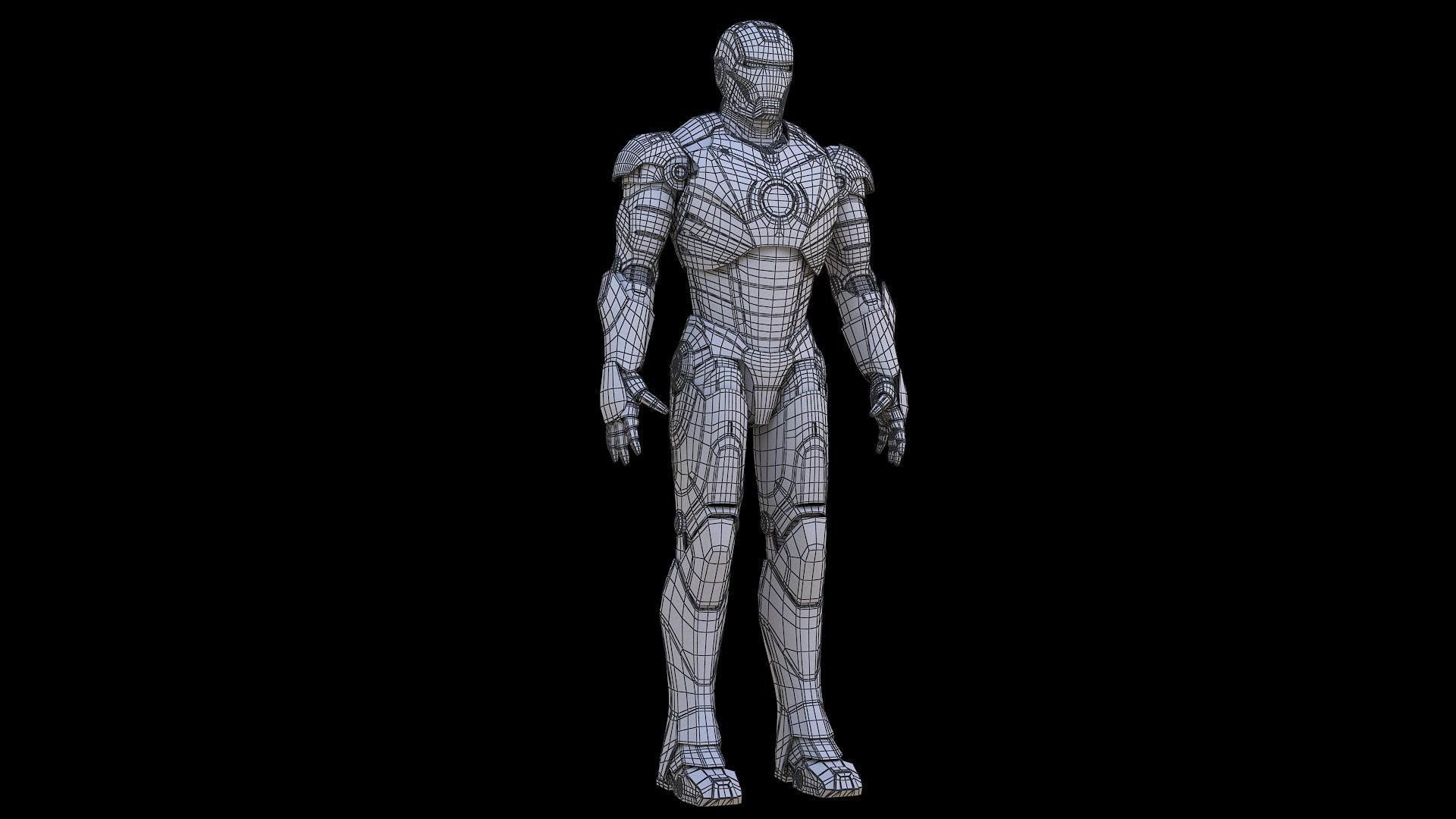 Iron Man Mark 3 3D model_7