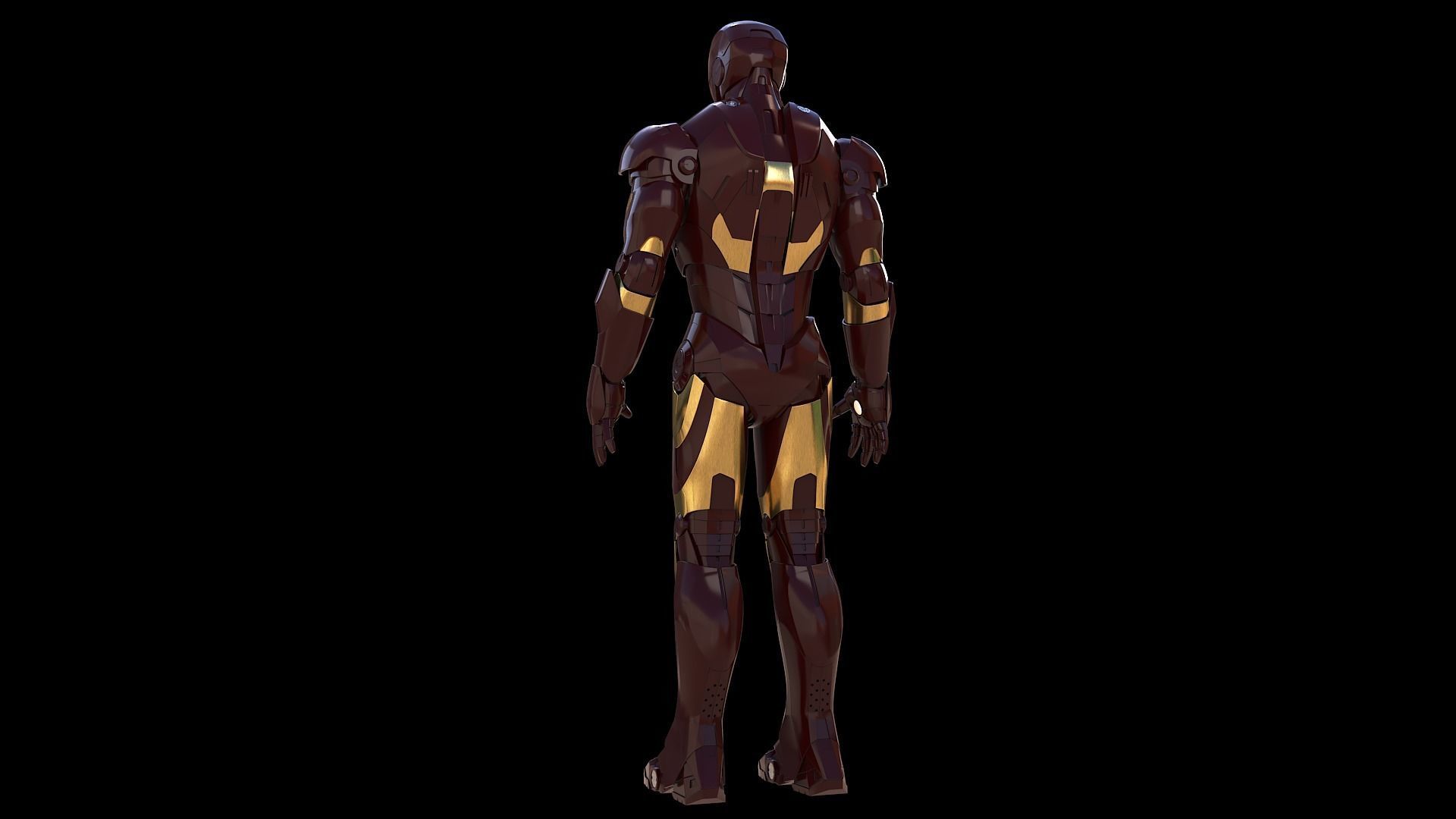 Iron Man Mark 3 3D model_3